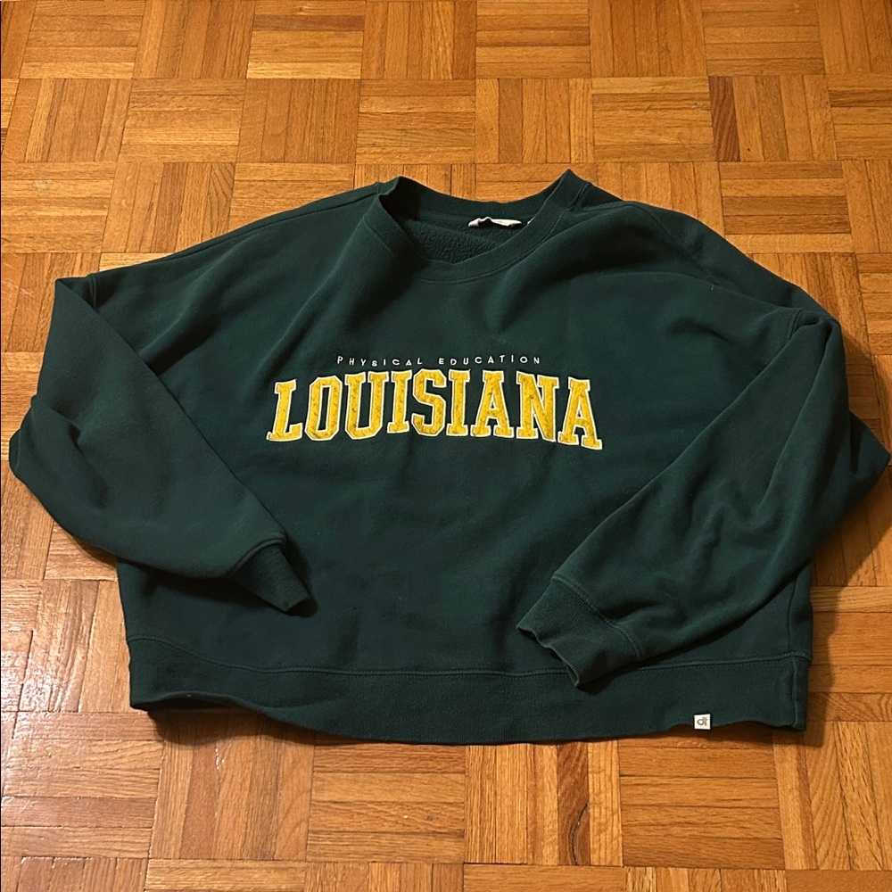Kids Louisiana Crewneck Sweatshirt - Green